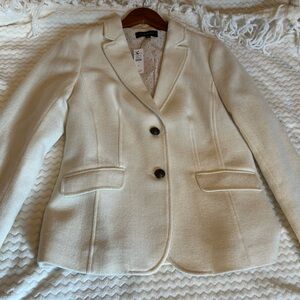 Talbots NWT Size 4Women's Cream Blazer